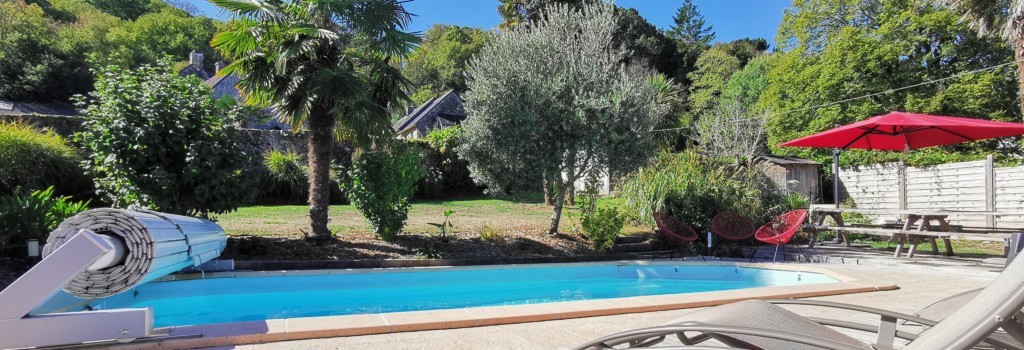 La piscine chauffée, privée
